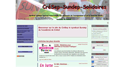 Desktop Screenshot of cresep-sundep.org